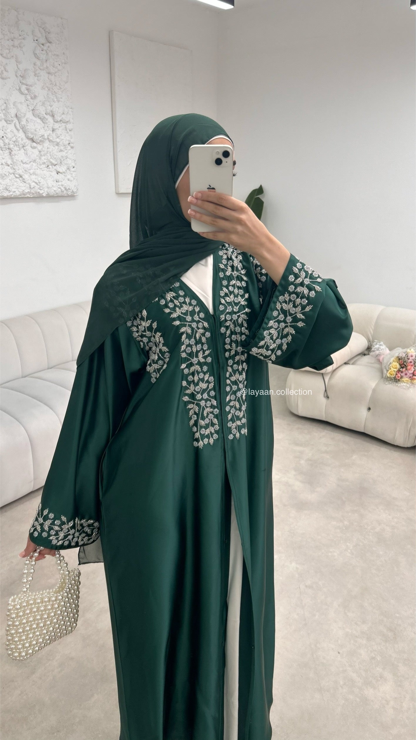 Layali in Emerald Green