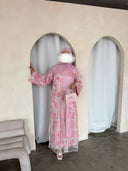 Rosette in Soft Pink