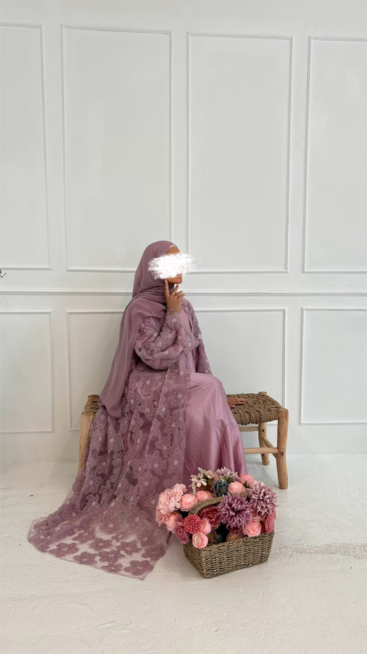 Floral Bloom in Lilac