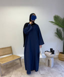 Lina Abaya in Navy