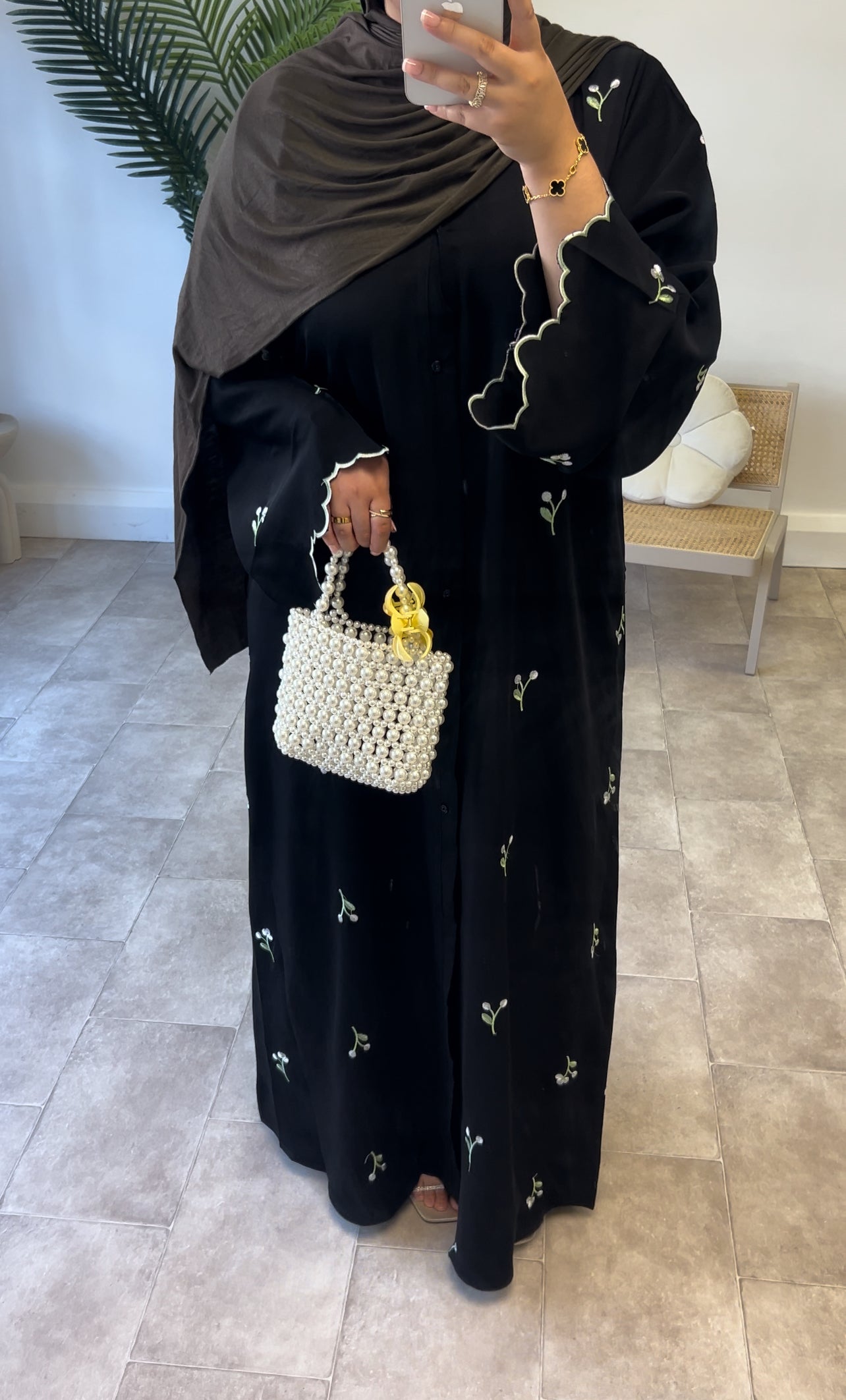 Inara Abaya in Black