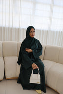 Lina Abaya in Emerlad Green