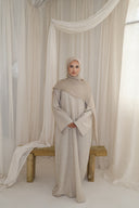 Lina Abaya in Oatmeal