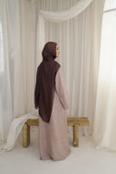 Lina Abaya in Almond