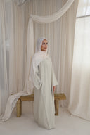 Lina Abaya in Sage Mist