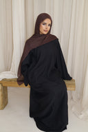 Lina Abaya in Black