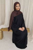Lina Abaya in Black