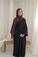 Lina Abaya in Black