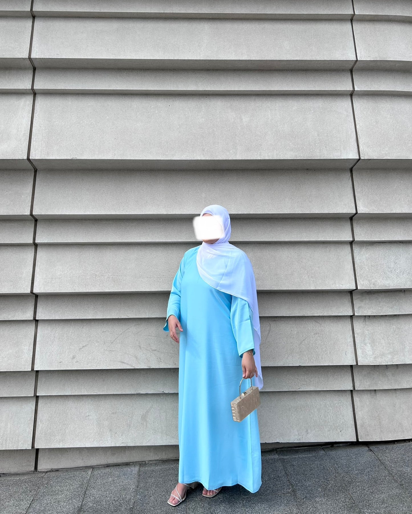 Nura in Baby Blue