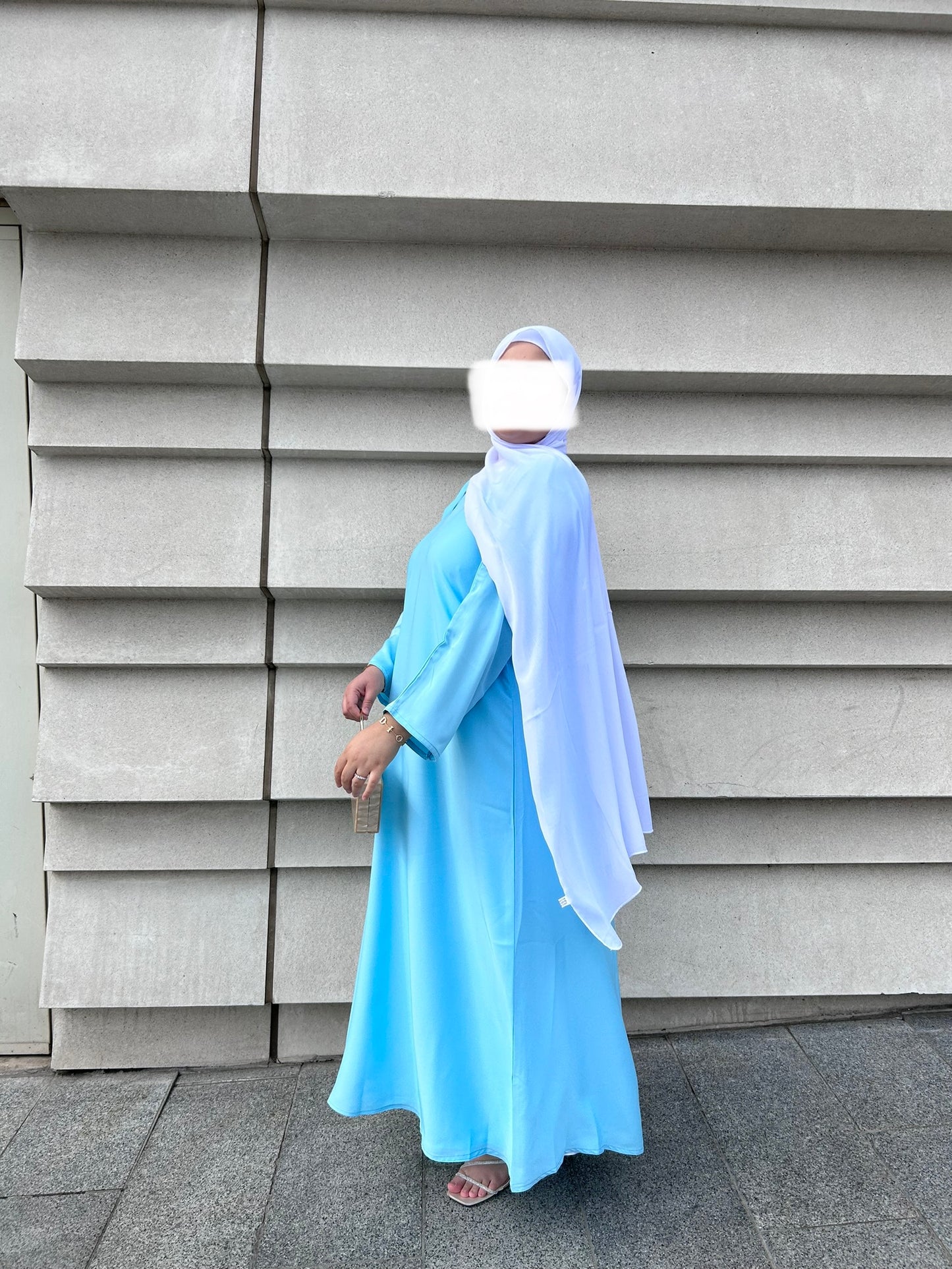 Nura in Baby Blue