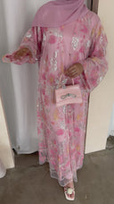 Rosette in Soft Pink