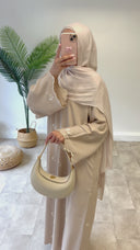 Inara Abaya in Beige
