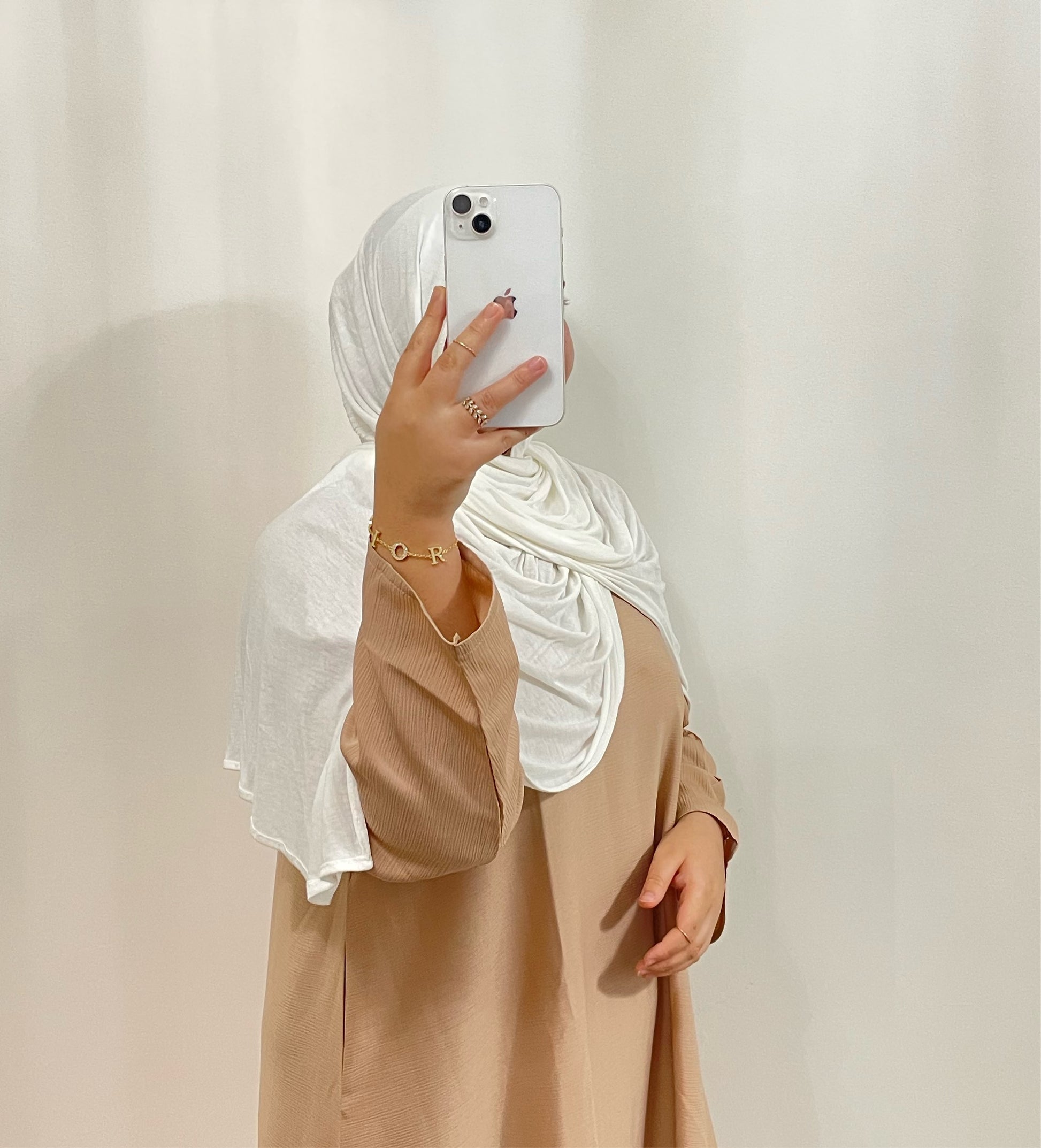 Premium Jersey Hijab - Raisin - Rectangle 65 x 27 / Raisin / Jersey